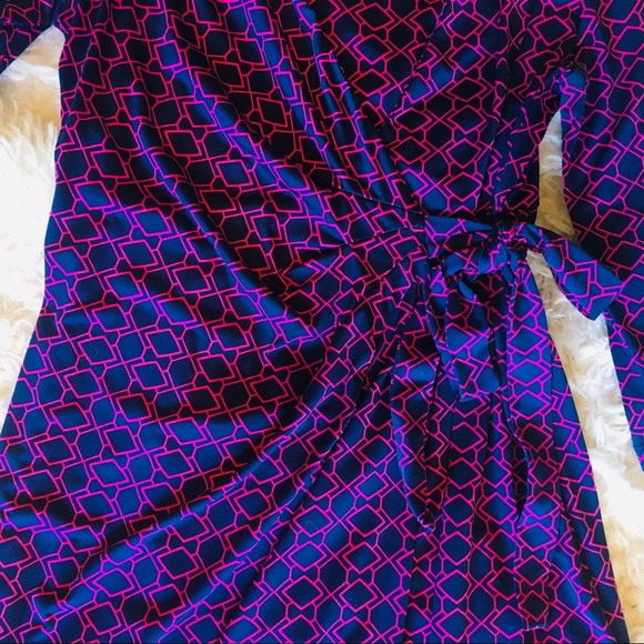 Motherhood Maternity Wrap Dress - Picture 4 of 5